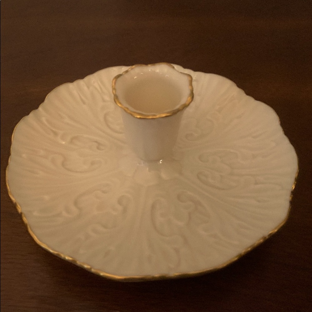 Lenox candle stick holder vintage
